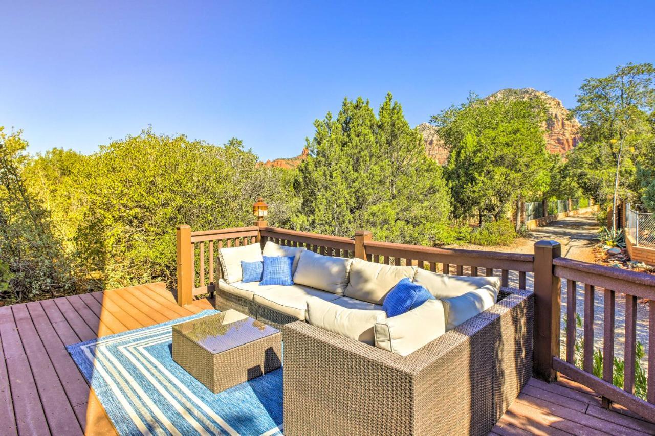 Bright Sedona Home With Deck And Mountain Views! Luaran gambar