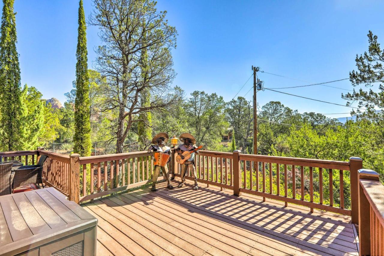 Bright Sedona Home With Deck And Mountain Views! Luaran gambar