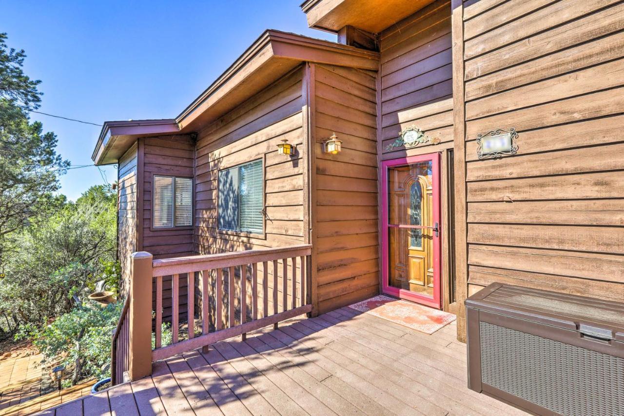 Bright Sedona Home With Deck And Mountain Views! Luaran gambar