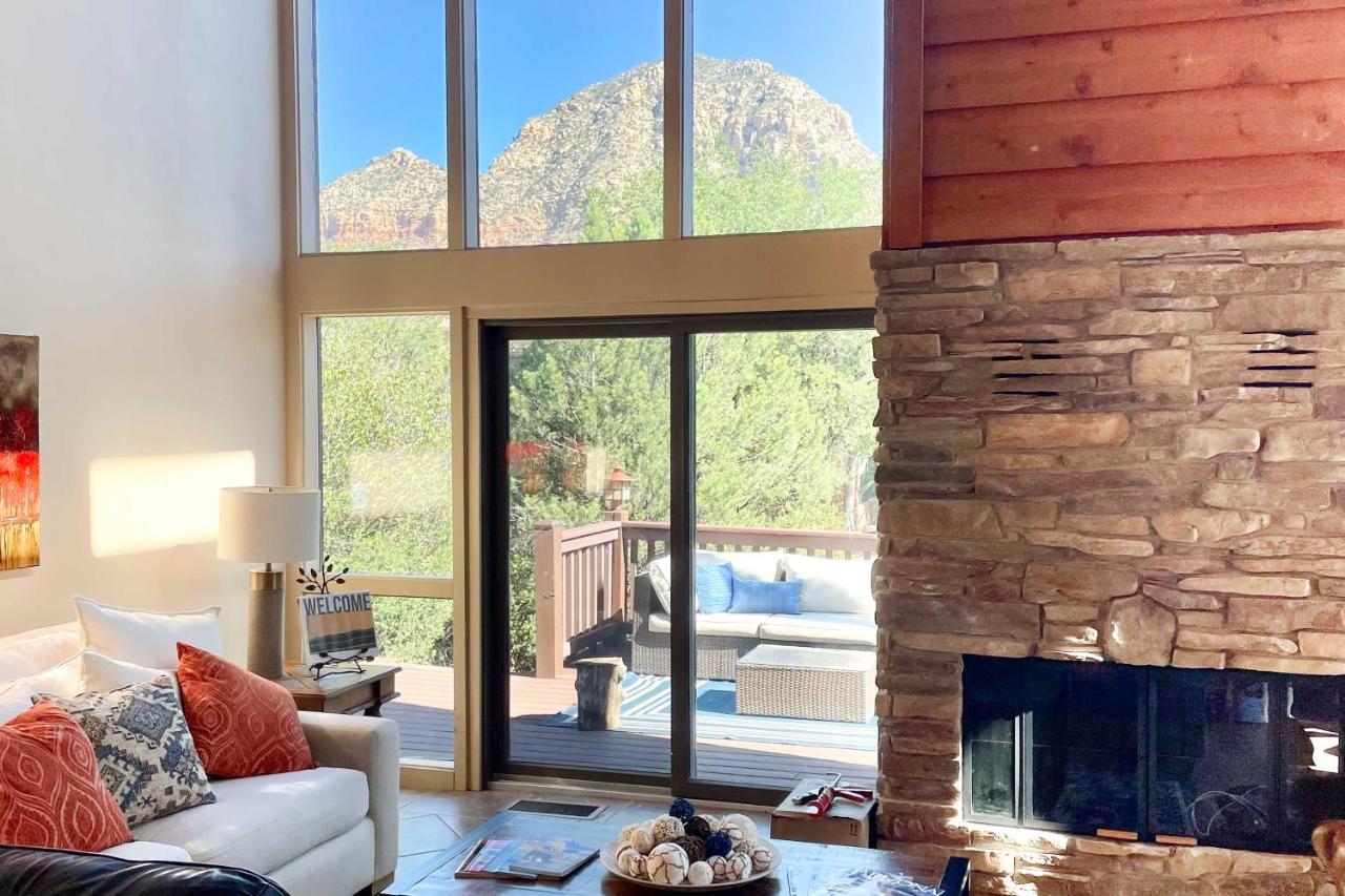 Bright Sedona Home With Deck And Mountain Views! Luaran gambar