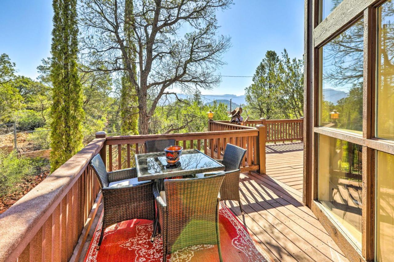 Bright Sedona Home With Deck And Mountain Views! Luaran gambar